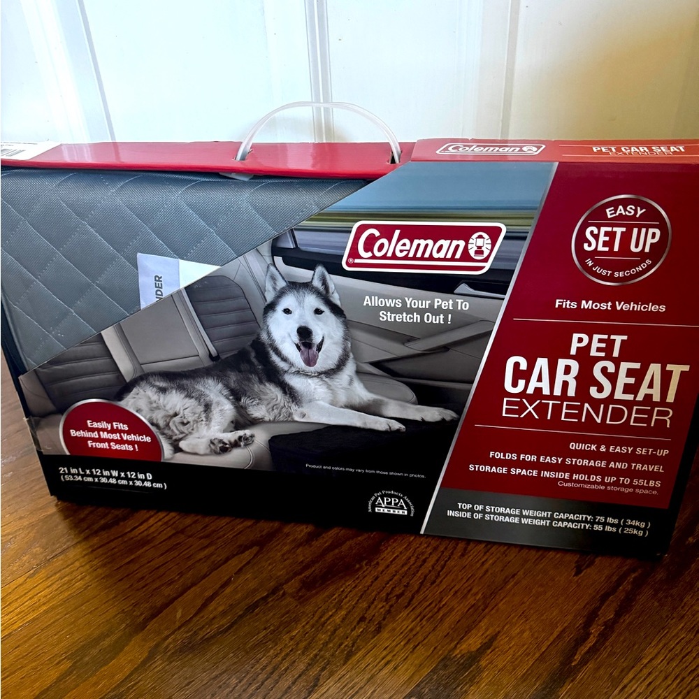 Coleman Pet Car Seat Extender